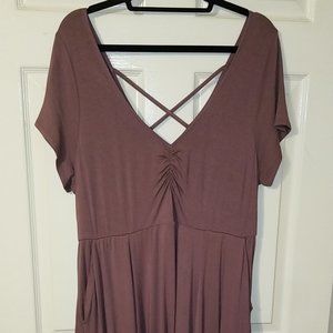 Torrid - Dusty Rose Dress